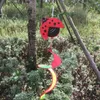 NIEUW CARTOON DIEREN INSECT Spiral Windmolen Kleurrijke wind Spinner Grid Windsock Lawn Garden Offer Outdoor Decor