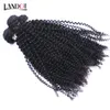 Mongoolse Kinky Krullend Maagd Haar 3 Stuks Onverwerkte Mongoolse Krullend Menselijk Haar Weave Bundels Afro Kinky Krullend Haar Natuurlijke Kleur Dyesable