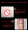 Leten Full Automatic Male Masturbation Cup Pocket Pussy Artificial Vagina 10 lägen Stark vibrator Sex Toy Masturbator för man9007731