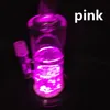Gorąca sprzedaż LED Light Glass Bong Base Led Light with Multi Colors Automatyczne regulacja Darmowa DHL
