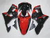 Kit de carenagem da motocicleta para Suzuki GSXR600 01 02 03 carenagens pretas vermelhas GSXR750 2001 2002 2003 IY01