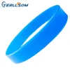 100 Pçs / lote tipos de alta qualidade de silicone sólido pulseiras para eventos Y061607