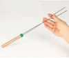 Camping Campfire corn Dog Telescoping Barbecue Roasting Fork Sticks Skewers BBQ forks random color8447722