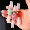 Color gourd adapter Wholesale Glass Hookah, Glass Water Pipe Fittings, Free Shipping