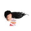 Epacket к бразилия Boleto бразильских волосам париков плетеный фронт шнурок парики 22" 3x коробка косички крючка косов черных синтетические парики для черных женщин