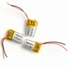 Wholesale 3.7V 25mAh 401015 Lithium Polymer LiPo Rechargeable Battery cells Power For Mp3 Mp4 PAD DVD DIY E-books bluetooth headphone
