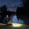 Reflectores 24 LED Focos Luces de trabajo Luz para acampar al aire libre Baterías de litio recargables incorporadas de 15 W Con puertos USB para cargar dispositivos móviles