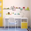Cartoon Cars Highway Track Wall Stickers For Kids Rooms Sticker Children039s Play Room Bedroom Decor Wall Art Decals5583164