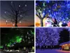 billiger 160 x LED -Vorhang Eiszailla Light 8pcsset 3050 cm Meteor Duschregen Regendöhren LED Weihnachtslicht Gartenbaum Halloween 4829490