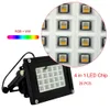 5st N510G 6V 3W Solar Panel Power Solar LEDLIGHT LAMP Fjärrkontroll RGBW Outdoor Garden Square Spotlight9615251