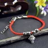 Benming le bracelet rouge bracelet Zodiac Pour Femmes Hommes Mode Charme Bracelets Bracelets Corde Masculina Bijoux Vintage Pulseira