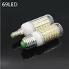 E27 E14 24 ワット SMD5730 LED ランプ 7 ワット 12 ワット 15 ワット 18 ワット 220 V 110 V コーンライト LED 電球シャンデリア 36 48 56 69 72 LED