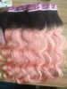 Peruaanse Body Wave Ombre Hair Extensions 8A Rose Gold Weave 3 Stks Peerless Virgin Hair Pelucas Beste kwaliteit Rose Gold Menselijk Haarbundels