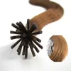 Top Grade Stick I Tip Extensions de cheveux 16-18 "0.8gr brin 200 brins lot kératine épaisse crépus cheveux indiens droits