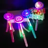 Lighting up flashing Lollipop wand LED glow stick Halloween Christmas Hen Club Party Accessory kids girl fancy dress props bag filler gift