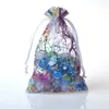 Drawstring Organza bags Gift wrapping bag Gift pouch Jewelry pouches organza bag Candy bags package bag mix color2808621