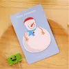 도매- 4 PCS Lytwtw의 한국 스티커 노트 귀여운 Kawaii Snowman Post Notepad filofax 메모 패드 사무용품 공급 학교 문구 스크래치