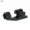 New Arrival Tactical Black Color 25.4MM Scope Mount Double Ring Cantilever Mount With Rails CL22-0236
