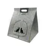 Войлочные сумки для животных теплые кошечные сумочки кот клетка дома четыре сезона из портативных собак и кошек