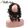 Brezilyalı bakire saç demetleri 360 frontal dalga insan saçı uzantıları atkıları ve dantel frontals 3pc bellahair