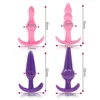 4PCSSET SILCIONE ANAL TOYS BUTTプラグアヌスディルドセックスおもちゃ大人の女性と男性6511146