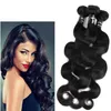 Mongolian Virgin Hair Wefts Human Hair Weaves Body Wave Bundles 8-34INch Obehandlad Brasilianska Indiska Malaysiska Peruanska Hårförlängningar