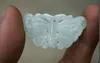 Manual sculpture, natural white jade butterfly pendant. The choice of beautiful girl.