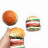 DHL Squishy Toy Hamburger Konijn Dog Bear Squishies Slow Rising 10 cm 11cm 12 cm 15cm Zachte knijpen Leuke riem Gift Stress Kinderen Speelgoed D10