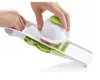 Cutter di verdure per cereali di pelapino con 5 accessori per cucina per cucina con cipolla a carretta in acciaio inossidabile