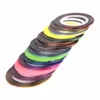 Fashion 30 Colour Rolls Striping Tape Line Nail Art Decoration Sticker for UV Gel / acrylic nails / nail polish