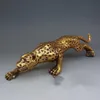15 polegadas Art Deco Leopards Bronze Escultura Cubismo Panteras Estátue3956017