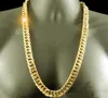 24 K Prawdziwe ŻÓŁTE ZŁOTO WYKOŃCZENIE SOLIDNE CIĘŻKIE 11 MM XL MIAMI CUBAN CURN LINK NASZYJNIK ŁAŃCUCH Najlepiej Zapakowane Darmowa wysyłka bezwarunkowa dożywotnia