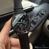 Diseñador de la mejor marca Relojes para hombre Reloj de hombre de lujo Banda de cuero 3 Ojos trabajo Cronómetro de cuarzo para hombres wirstwatch Regalos de Navidad Regalo de San Valentín