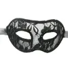 Sexiga kvinnor fjädrade venetianska maskerade masker sexig spetsmask för fest nattclup valfria färger [svart vit röd]