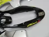 Injektionsvaror för Honda CBR600 F4 1999 2000 Silver Black ABS plastfeudningar Ställ in CBR 600 F4 99 00