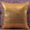 DHL Mermaid Sequin Pillow 2017 NEW Magical Color Changing Throw Pillow Cover Bright Pillowcase Back Cushion Cover