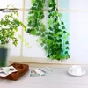 Green Artificial Silk Ivy Leaf Garland Plastic Plants Flower Vine Foliage Flowers Indoor Plants Leaves Home Decor225j6818337