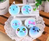 3D Kawaii Squishy Sleutel Ringen Panda voor Sleutels Telefoon Strap Mobile Charm Hanger Sleutelhangers