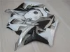 Injektionsgjutning ABS Plastmakare för Honda CBR600RR 07 08 Vit Svart Fairings Set CBR600RR 2007 2008 OT26