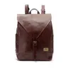 Pu Männer Leder Rucksäcke Outdoor männer Reisetaschen Marke Schule Taschen Große Kapazität Rucksack Für Männer Doppel schulter tasche trend männlichen tasche