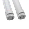 Tubos de luz LED giratorios T8 de 8 pies de doble fila FA8 G13 R17D RotatingT8 Bombillas LED 72W CA 85-265V UL DLC SAA