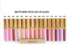 Snabb leverans! Hot Selling Makeup Matte Non-Stick Cup Lip Gloss med 15 färg 4,8 g Mix Färg