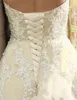 2017 элегантный возлюбленной кружева-Line свадебные платья с аппликациями блесток органза плюс размер свадебное платье Свадебные платья Vestido де Novia BW03