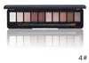 Shimmer Matte Natural Fashion Eye Shadow Make Up Light Oogschaduw Cosmetica Set Met Borstel 10 Kleuren Novo Eye Makeup Palette