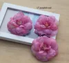 50pcs el envío libre de la cabeza buena camelia de flores artificiales para el hogar, jardín, de la boda, la cabeza o el vestido de la decoración de vacaciones de belleza en vacaciones