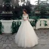 Dresses Lace Wedding Dresses robe de mariage Custom Made Bridal Gowns Wedding Dresses vestido de noiva Luxury Long Illusion Wedding Dresse