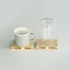 Whole-4 Stuks Set Onderzetters Krat Cup Pallet Beschermende Mok Mat Leuke Houten Retro Houder Leuke Mini Houten Pallet Coasters12348