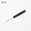 T2 T3 T4 T5 T6 5 개의 모형 소형 screwdrivers iPhone 셀룰라 전화 6000pcs / lot를 위해 선택 사항,