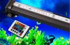 수족관 물고기 탱크 LED 빛 미국 EU 플러그 RGB 색상 원격 제어 낚시 표시 줄 바 잠수정 방수 클립 램프 장식