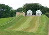 Nieuwe Zorbing Opblaasbare Roller Bal PVC Zorb Ball Outdoor Sports Menselijke Hamster Ball 2 * 1.4m 2.5 * 1.7m 3 * 2M voor Kies gratis schip